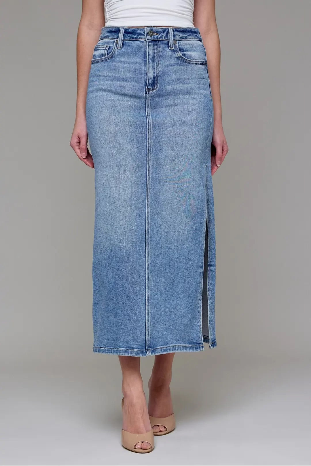 PEYTON DENIM SKIRT