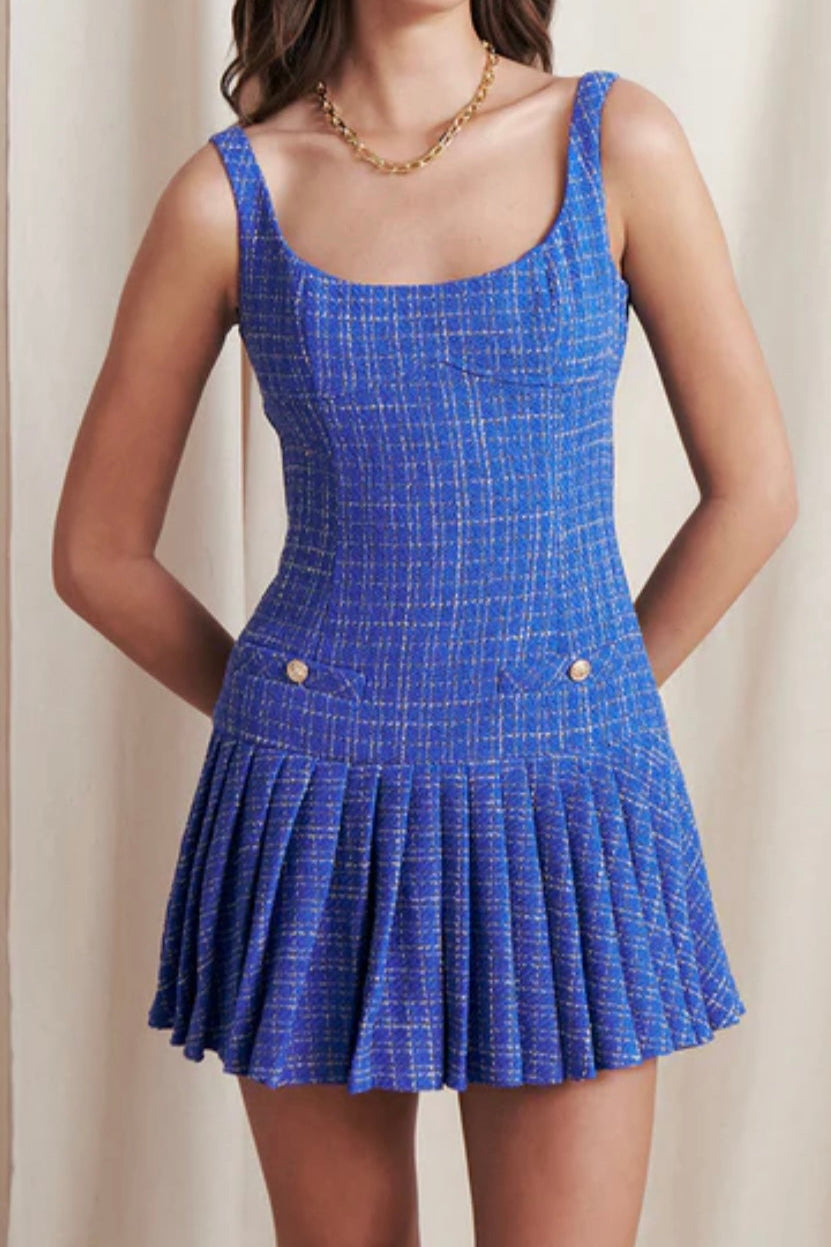 ILIZA TWEED MINI DRESS