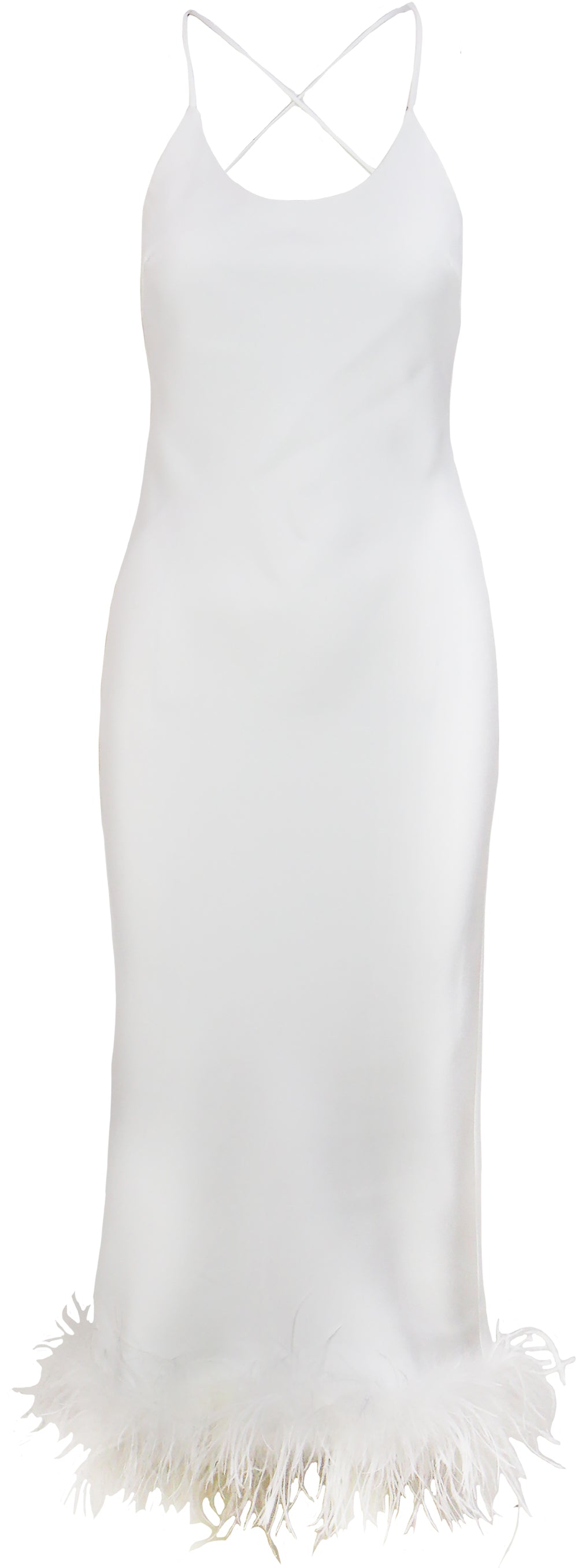MAGALI FEATHER DRESS XS MAGALI FEATHER DRESS XS