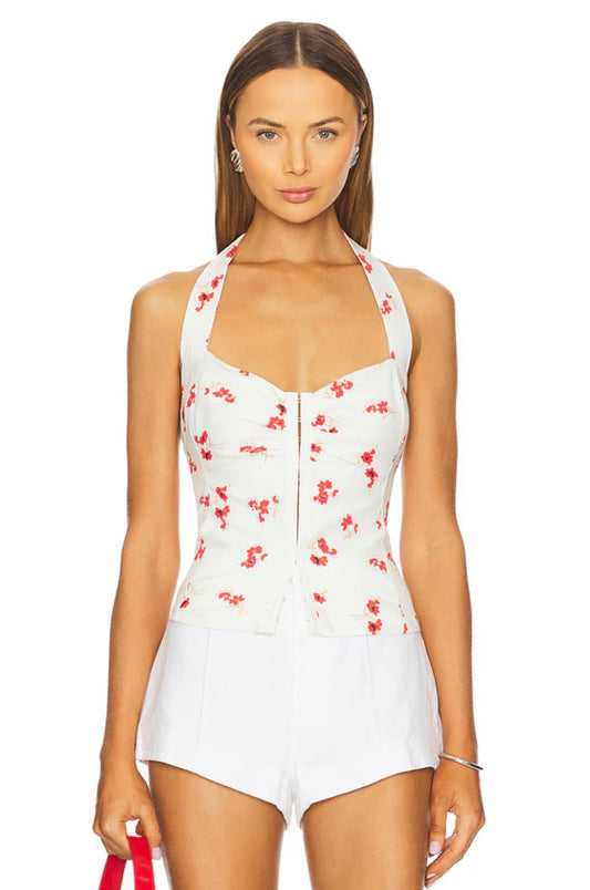 RIXTON HALTER TOP