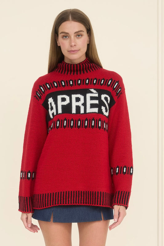 APRES MOCK NECK SWEATER