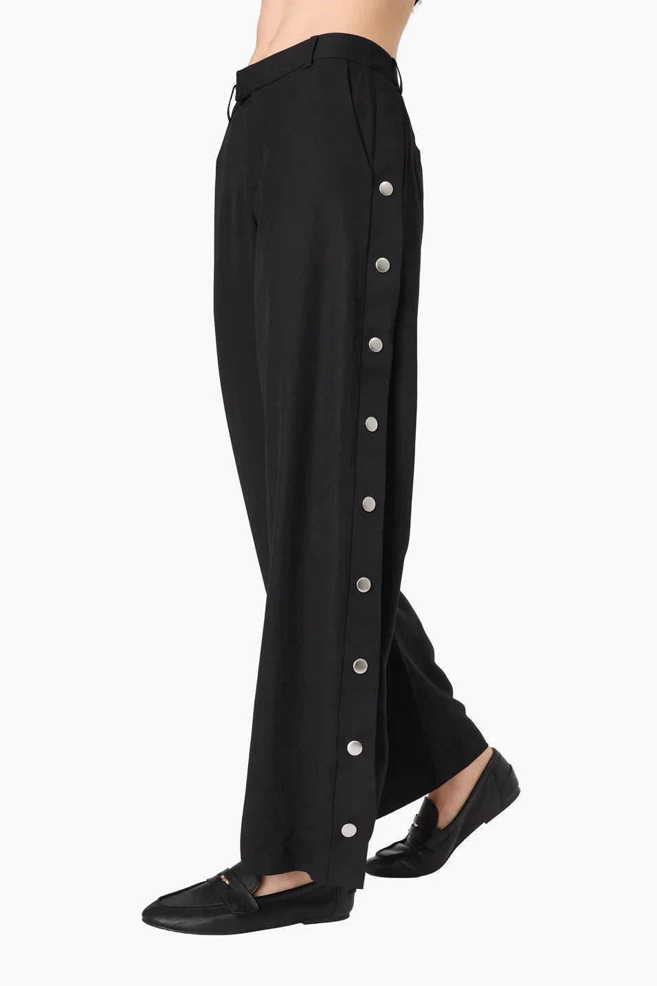 MEADE WIDE LEG TENCEL TROUSER