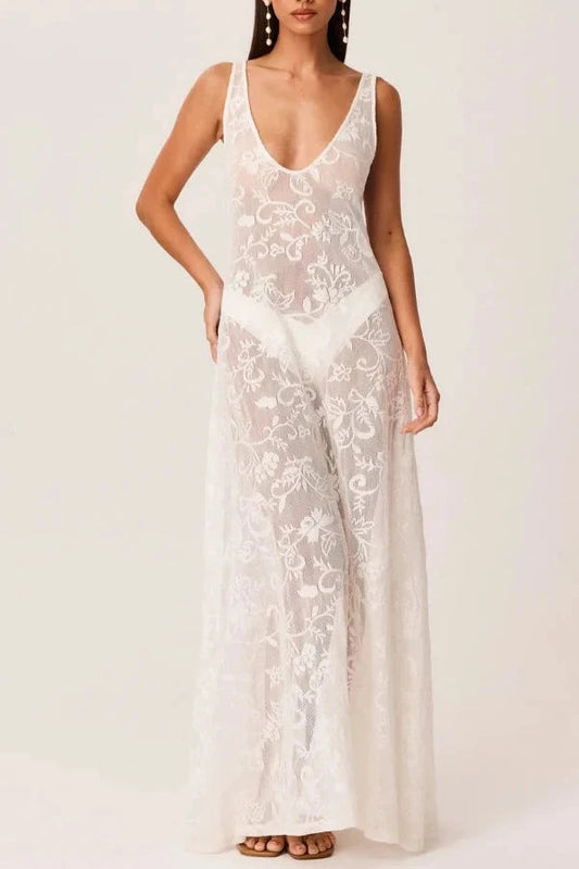 VENTURA LACE MAXI DRESS