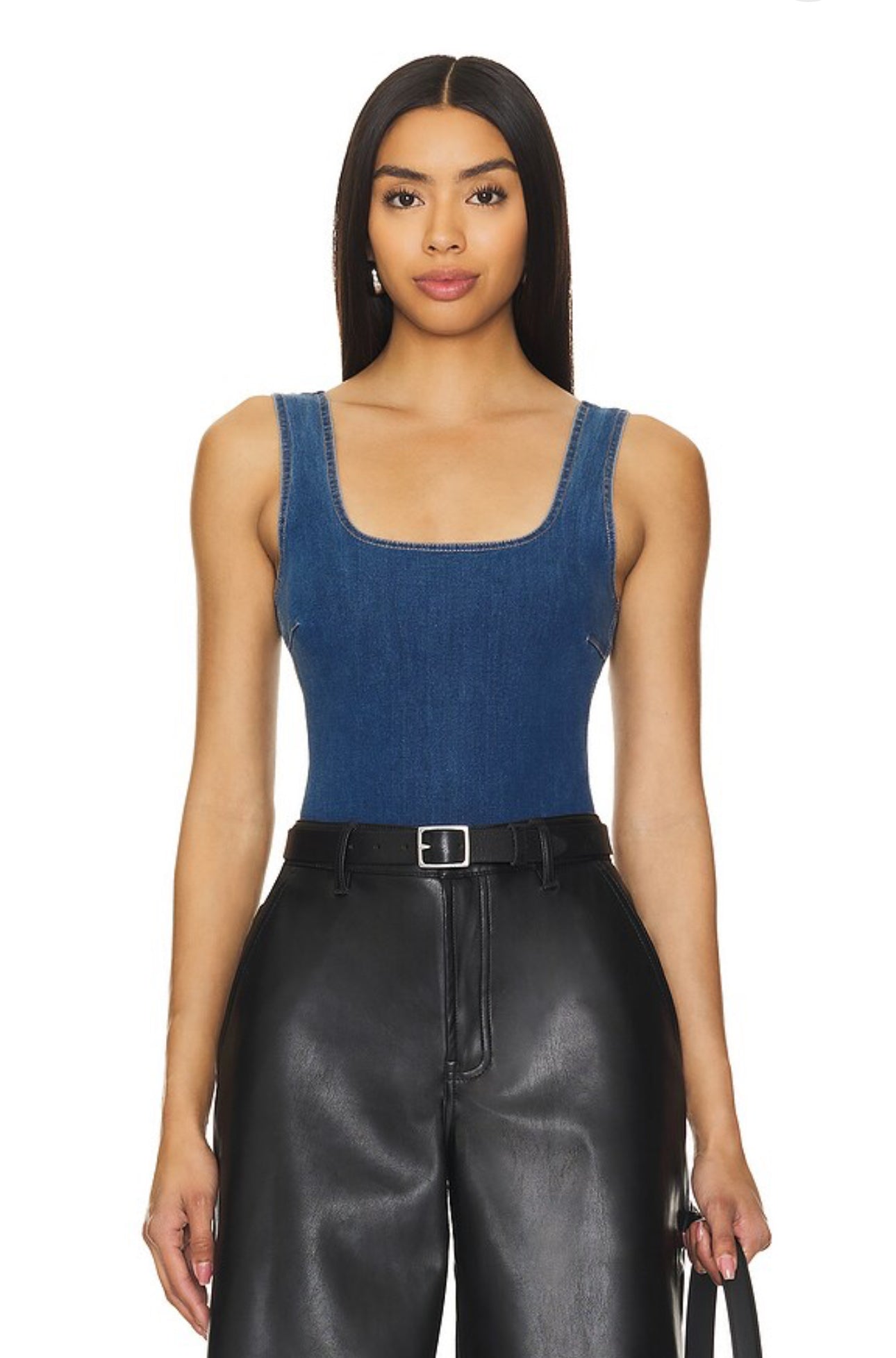DENIM BODYSUIT