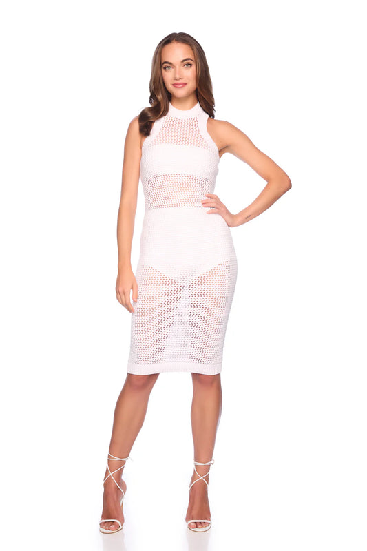 NETTING RACER DRESS
