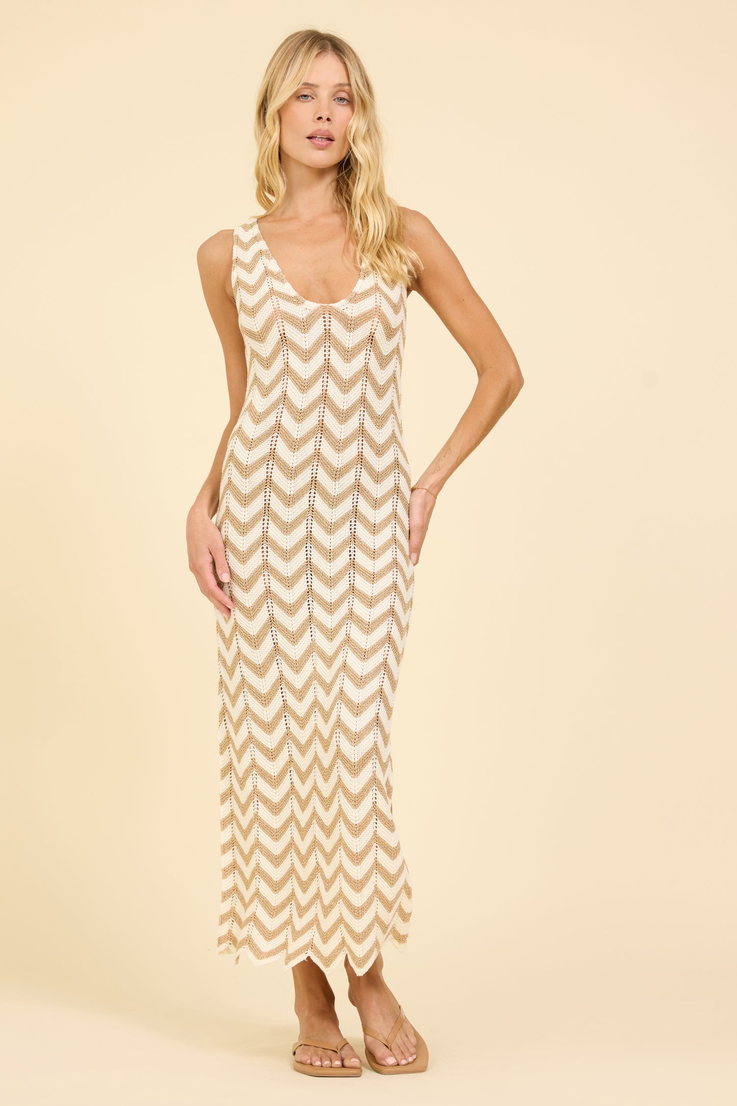 LUREX MAXI DRESS