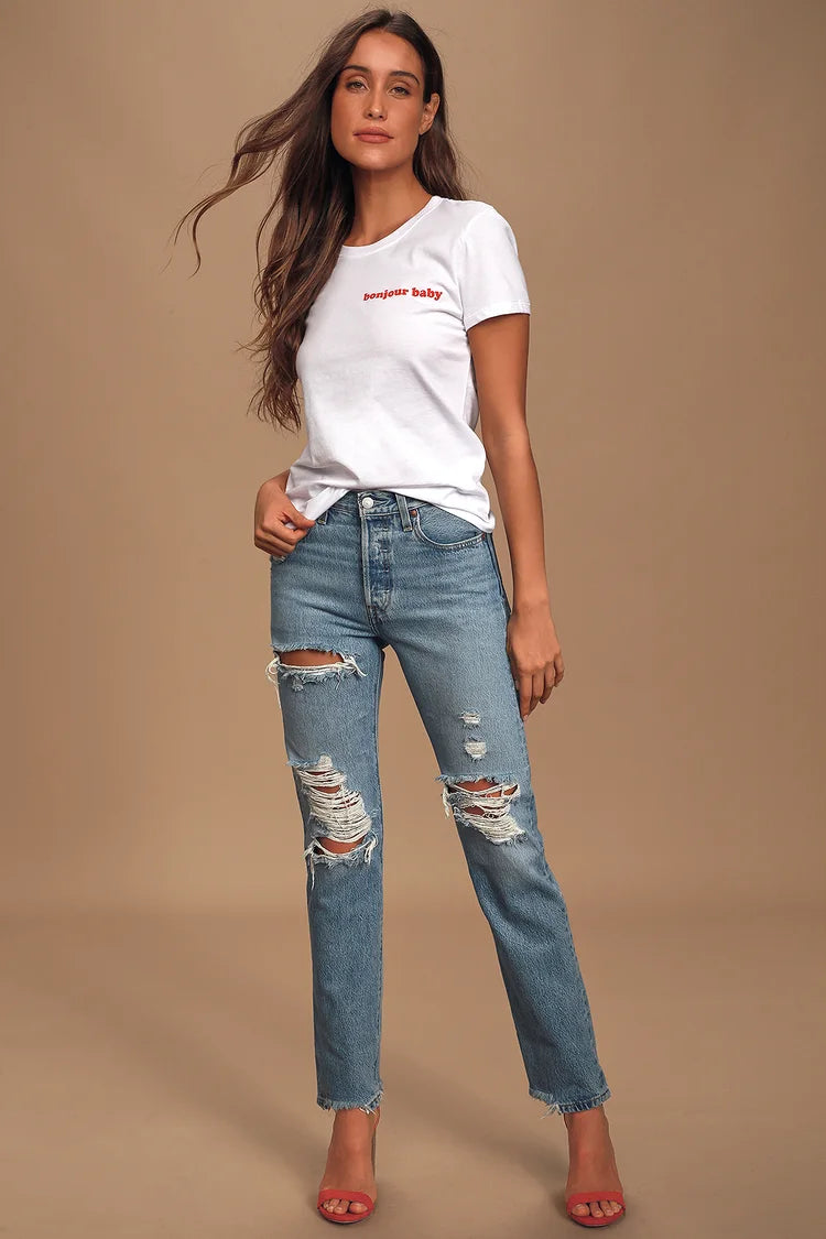 BONJOUR BABY TEE