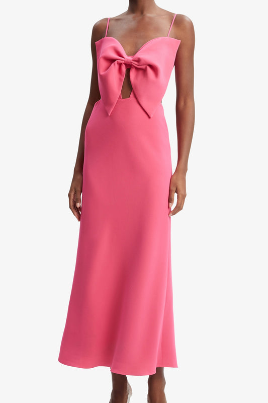PAULA DRESS HOT PINK