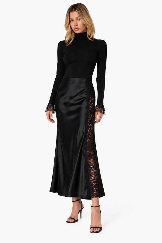 DARCEL SILK SKIRT