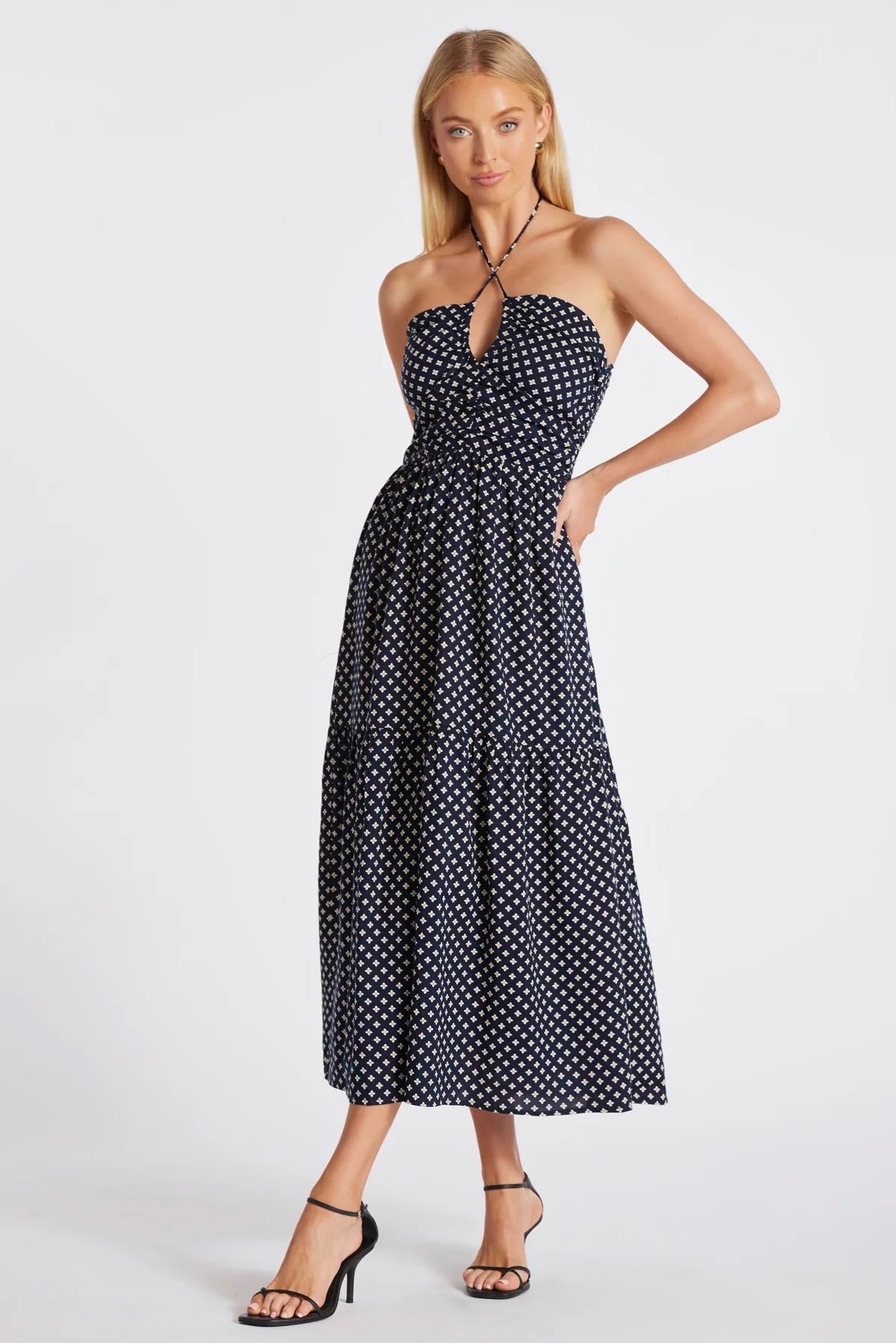 AERIES HALTER DRESS