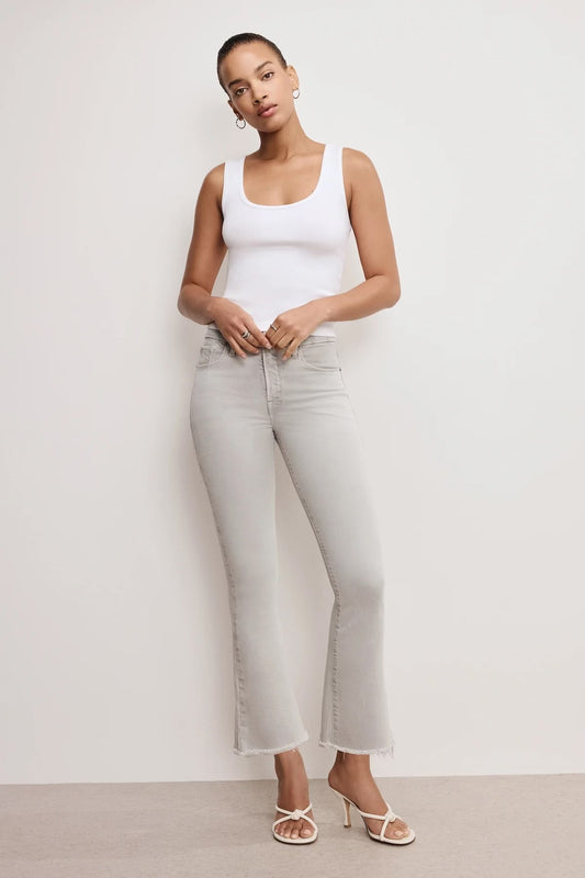 GOOD AMERICAN SOFT TECH CROPPED