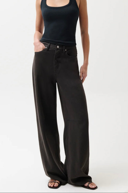 SYDNEY LINEN BOWED DENIM