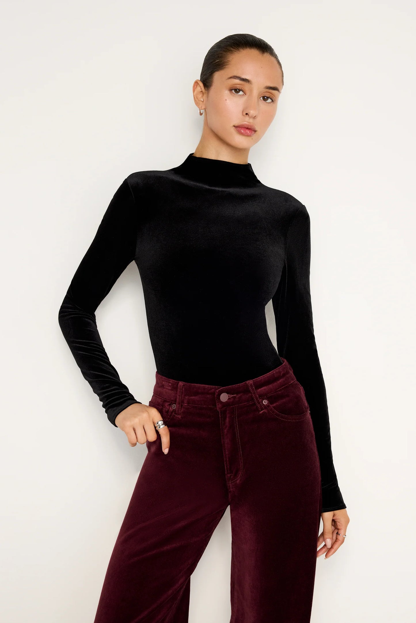VELVET BODYSUIT