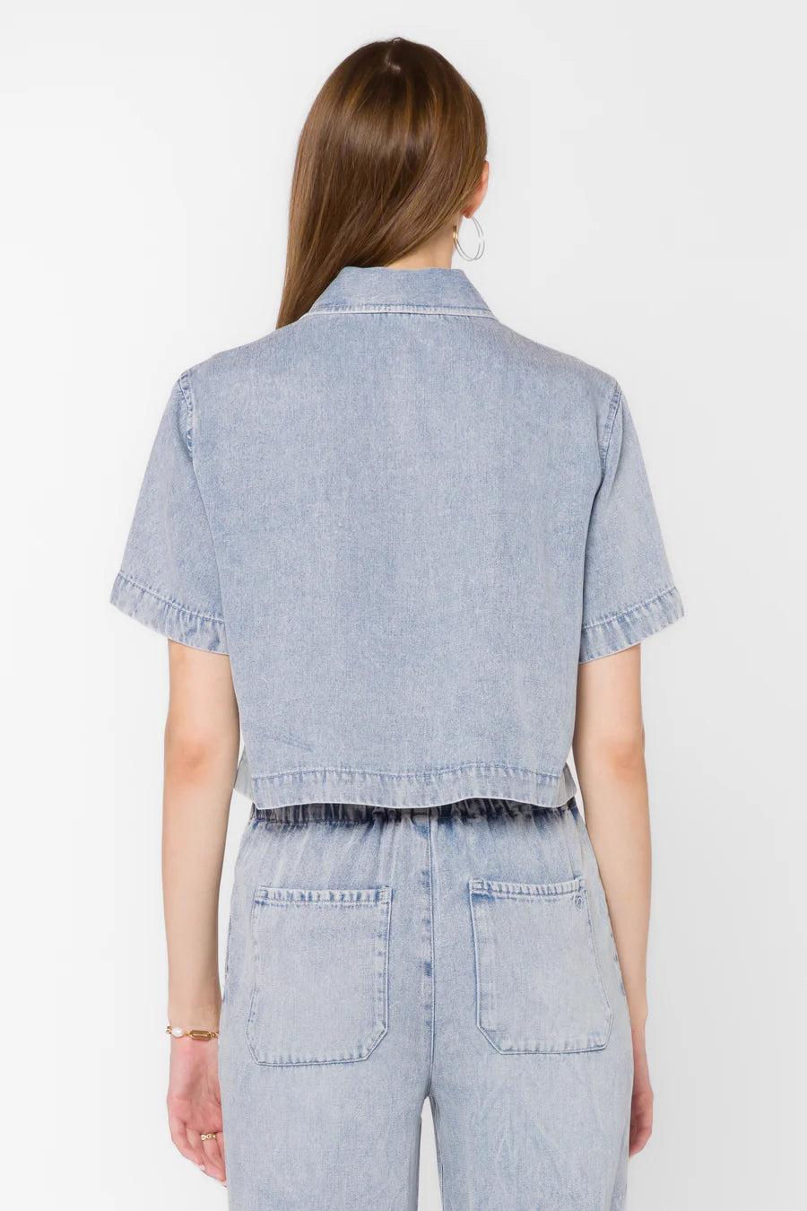 ARTIC CROPPED BUTTON UP