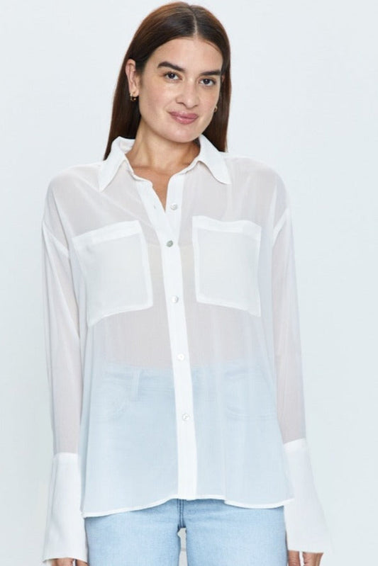 WILLA SHEER SHIRT