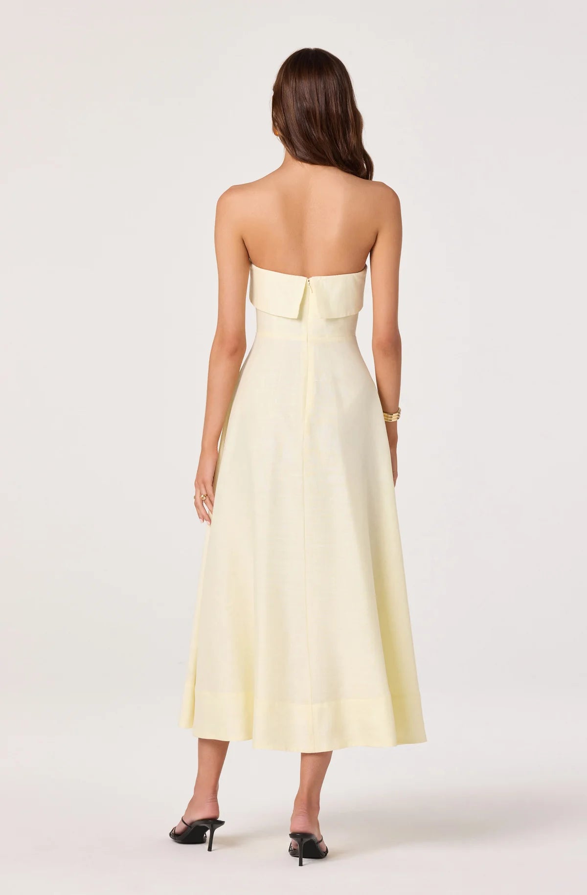XIMENA STRAPLESS DRESS