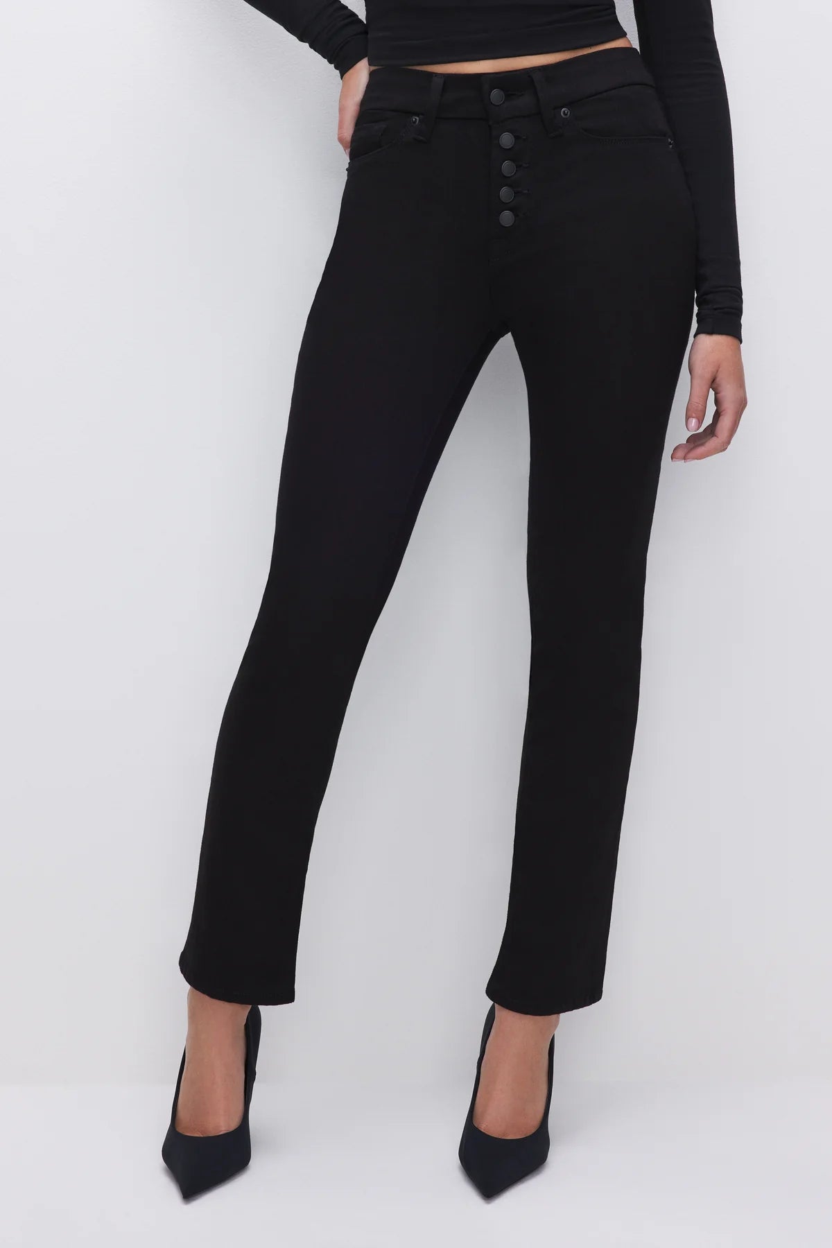 NEVER FADES GOOD LEGS STRAIGHT JEANS