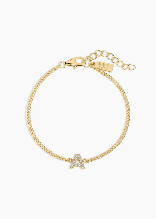 INITIAL BRACELET A