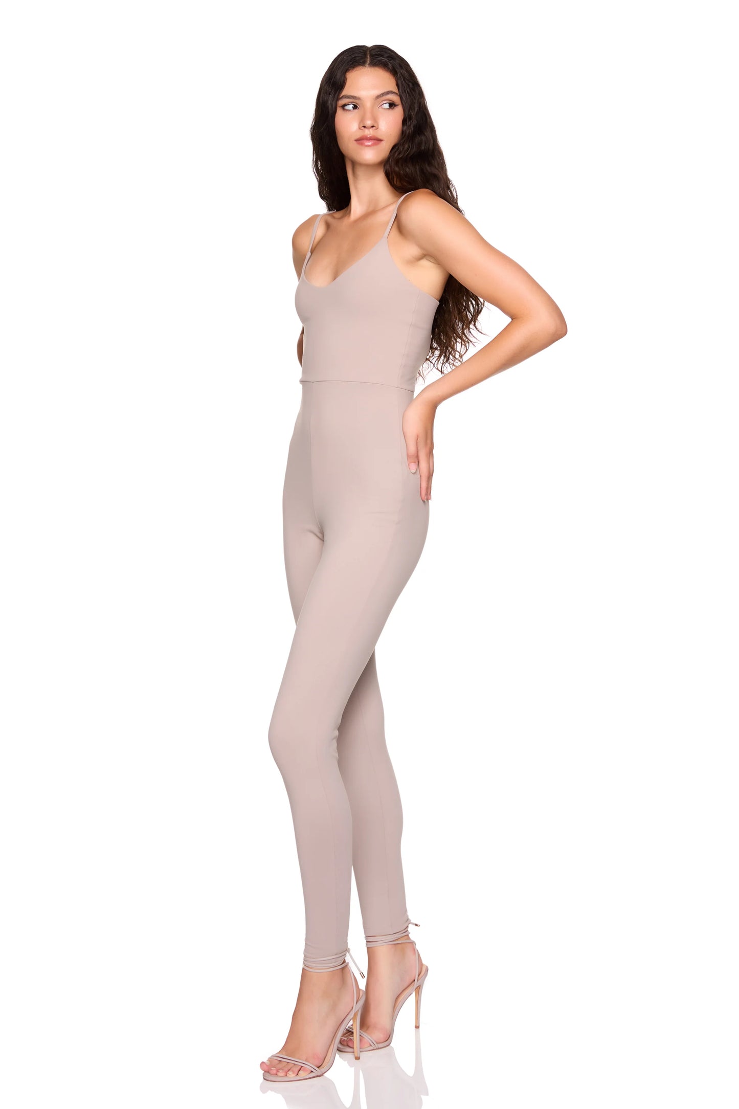 VERY V STRING JUMPSUIT