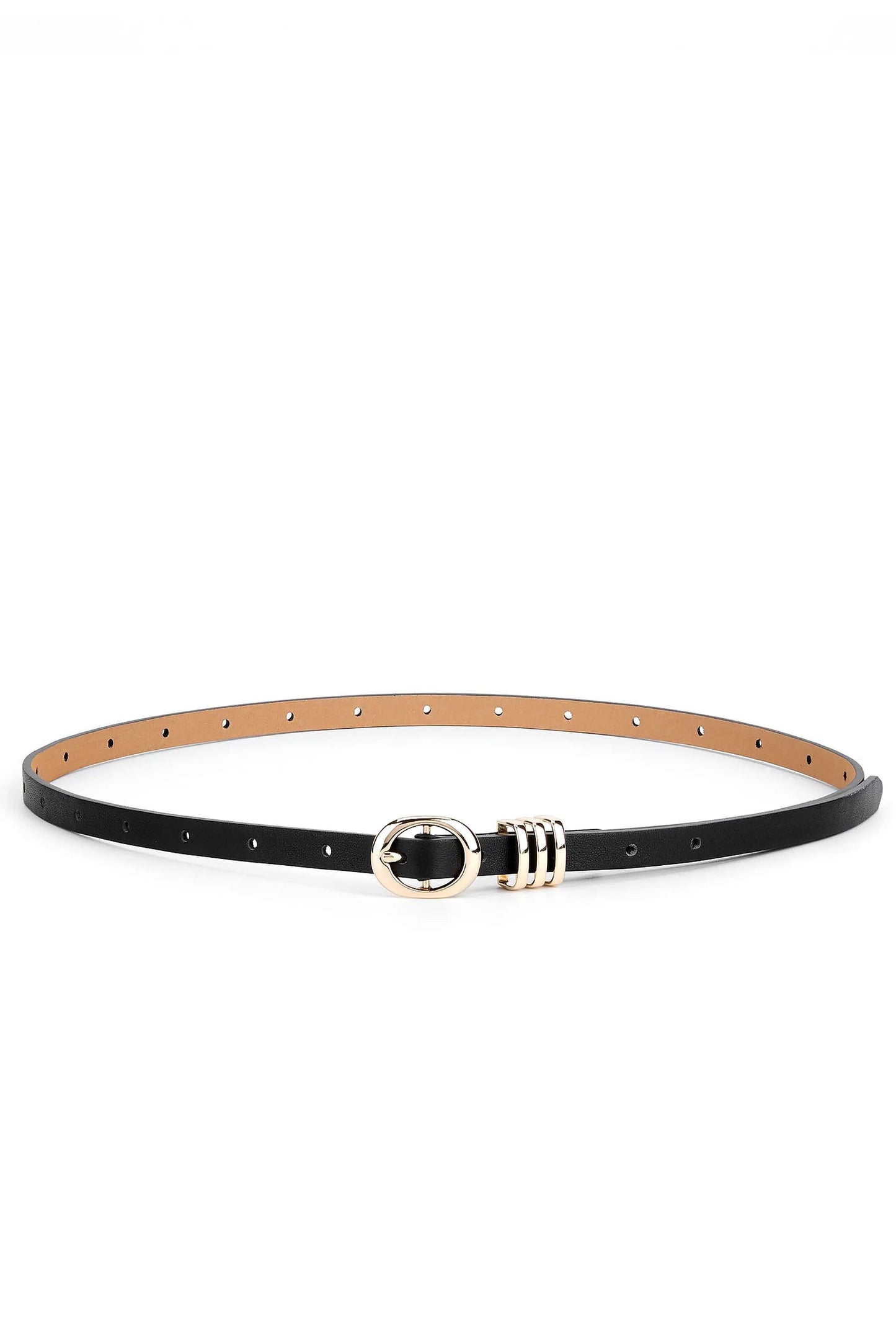 CLASSIC SKINNY BELT IN BLACK