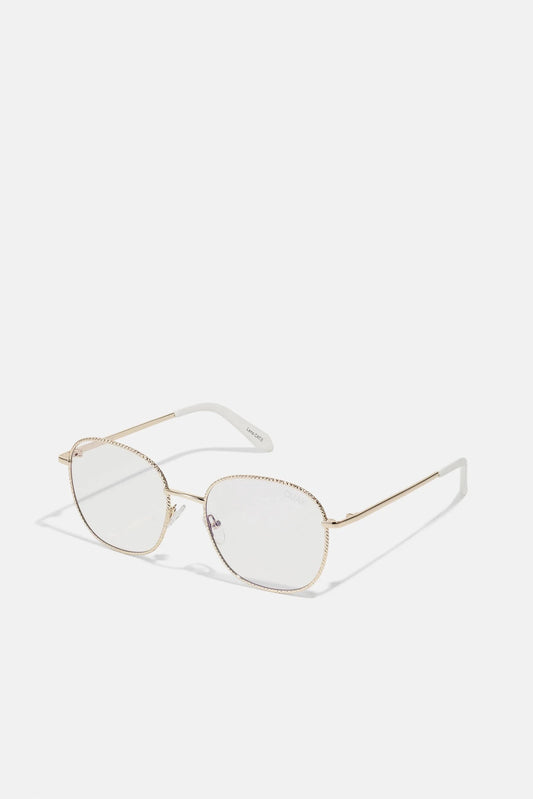 QUAY JEZABELL TEXTURE GLASSES