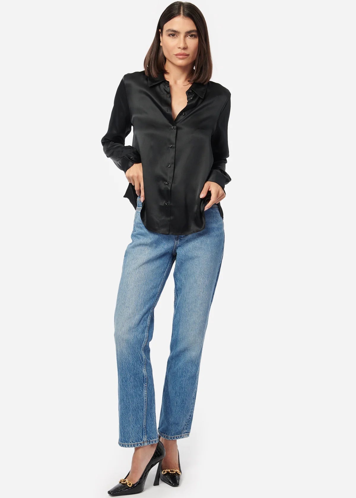 CROSBY BLOUSE BLACK