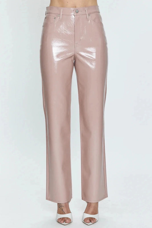CASSIE ROSE VINYL PANT