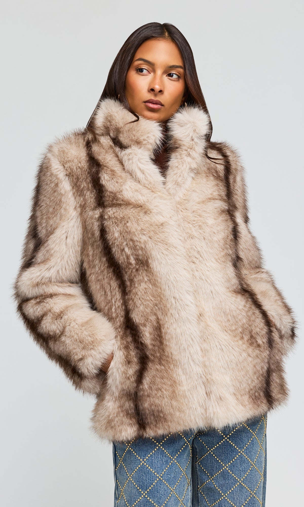 GENESIS FAUX FUR JACKET