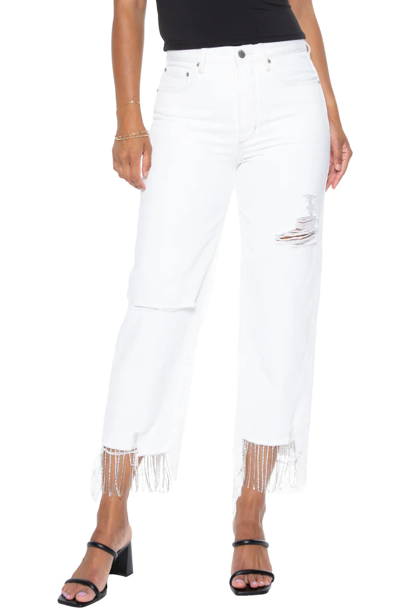 NASH 90'S VEGAS WHITE DENIM