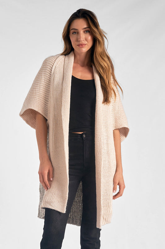 OATMEAL CARDIGAN