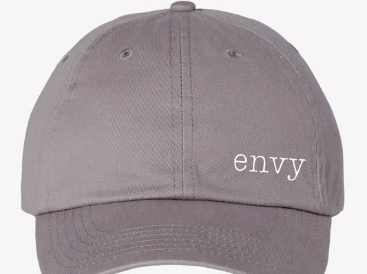 SILVER ENVY BASEBALL CAP