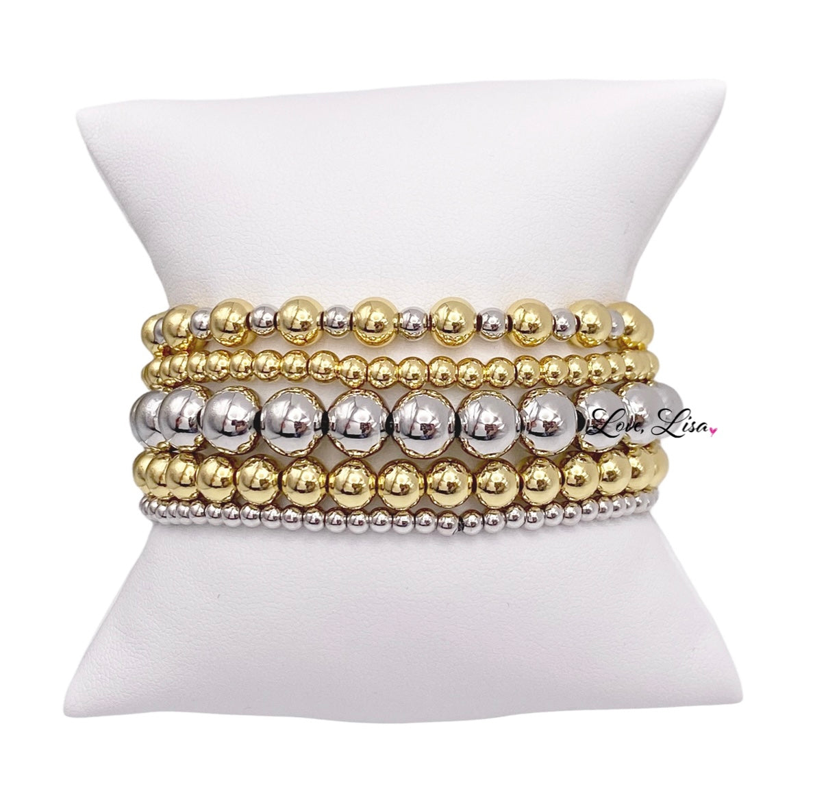 Celebrity Mixed Beaded Stack