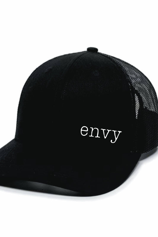 Black Envy Trucker Hat