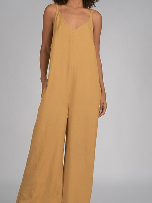 MUSTARD JUMPSUIT