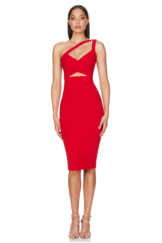 Fire Midi Dress