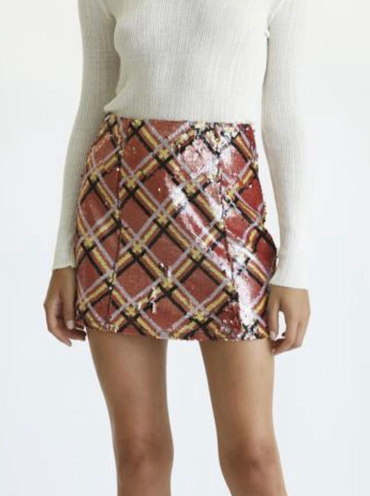 Sequin Sally Skirt