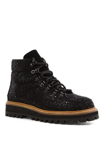 Sparkle Boot Black