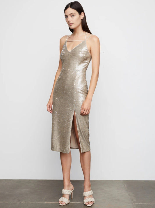 Gold Jordan Dress