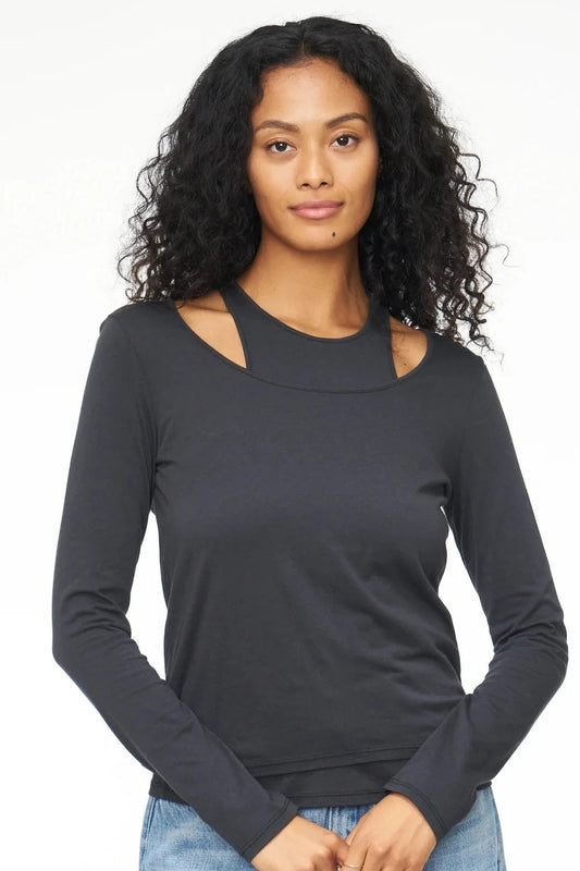 LEAH DOUBLE LAYERED LONG SLEEVE